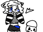anthro armwear candy clothing dessert elbow_gloves food gender_transformation genitals gloves hair handwear intersex intersex/male male male/male mirror penis tail transformation white_hair moxxiecd felid humanoid mammal animated digital_media_(artwork) flipnote_studio_(artwork) no_sound webm