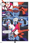 absurd_res alsoflick anthro anthro_on_feral anthro_penetrated arianna_altomare base_three_layout bestiality blockage_(layout) comic dasc dialogue english_text erection female female_penetrated feral feral_penetrating feral_penetrating_anthro five_frame_image generation_3_pokemon generation_4_pokemon genitals hi_res horizontal_blockage latias legendary_pokemon male male/female male_penetrating male_penetrating_female nintendo penetration penis pokemon pokemon_(species) riolu sex text the_hybrid31 three_row_layout