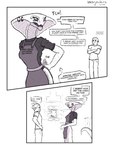 2_panel_comic anthro appliance apron black_clothing black_shirt black_topwear bottomwear clothing dialogue duo female fire furgonomics furry-specific_piercing kitchen_appliance looking_away makeup male male/female mascara multicolored_body multicolored_scales nervous nervous_smile onomatopoeia oven pants piercing purple_body purple_eyes purple_scales running_makeup running_mascara scales scratching_head shirt simple_background smoke snake_hood snake_hood_piercing sound_effects speech_bubble standing tail tail_motion tailwag text topwear two_tone_body two_tone_scales white_body white_scales warjenkins x-com human mammal scalie viper_(x-com) absurd_res digital_media_(artwork) hi_res