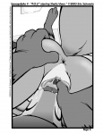 2003 anthro anthro_on_anthro anus bad_metadata bodily_fluids breasts butt canid canine close-up comic crotch_shot cunnilingus cunnilingus_pov duo english_text eric_schwartz female first_person_view fox genital_fluids genitals gloves_(marking) greyscale male male/female male_pov mammal markings missing_sample monochrome nude oral penetrating_pov pussy pussy_juice_on_tongue rod_steele sex sex_shot sheila_vixen tail text tongue tongue_out vaginal vaginal_fluids