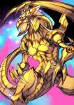 sharp_teeth solo tail teeth witnesstheabsurd konami mythology yu-gi-oh! the_winged_dragon_of_ra dragon duel_monster mythological_creature mythological_scalie scalie absurd_res hi_res