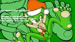 5_toes anthro christmas_clothing christmas_headwear clothing erection feet foot_focus hat headgear headwear holidays humanoid_feet male plantigrade presenting santa_hat solo spread_legs spreading toes alex_kitsune archie_comics christmas sega sonic_the_hedgehog_(archie) sonic_the_hedgehog_(comics) sonic_the_hedgehog_(series) scourge_the_hedgehog eulipotyphlan hedgehog mammal 16:9 hi_res widescreen