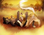 blue_eyes cheetah darkmirage digitigrade duo feline female feral feral_on_feral green_eyes hindpaw hotwert legs_up licking lying male mammal mia nude on_back oral oral_sex outside pawpads paws penis pussy revad savannah sex straight tongue warm_colors
Rating: Explicit
Score: 57
User: hotwert
Date: November 08, 2013