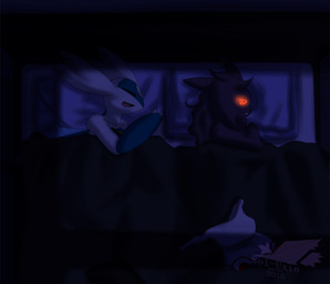 2015 animated anthro bed black_eyes blanket blue_skin claws clothing duo eyes_closed female gengar glowing hair latiar latios legendary_pokémon male night nintendo nude open_mouth pillow pokémon pokémorph purple_hair purple_skin red_sclera sleeping tongue video_games white_skin
Rating: Safe
Score: 2
User: GameManiac
Date: February 23, 2015 2015 animated anthro bed black_eyes blanket blue_skin claws clothing duo eyes_closed female gengar glowing hair latiar latios legendary_pokémon male night nintendo nude open_mouth pillow pokémon pokémorph purple_hair purple_skin red_sclera sleeping tongue video_games white_skin
Rating: Safe
Score: 2
User: GameManiac
Date: February 23, 2015