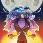 4_arms 4_hands anthro claws clothed clothing fur hair horn light looking_at_viewer male moon moonlight multi_arm multi_hand multi_limb night sky smile solo star sun sunlight rinkamo wolfennecus(world) 1:1 absurd_res digital_media_(artwork) hi_res signature