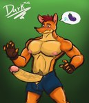 abs anthro balls big_pecs big_penis clothed clothing erection fur genitals humanoid_genitalia humanoid_penis long_penis male muscular muscular_anthro muscular_male pecs penis pubes simple_background solo vein veiny_penis dark_wolf activision crash_bandicoot_(series) crash_team_racing_(series) crash_bandicoot bandicoot canid canine canis mammal marsupial absurd_res digital_drawing_(artwork) digital_media_(artwork) hi_res