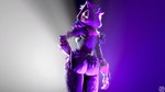 anthro butt clothing female gloves hand_on_hip handwear looking_back one_eye_closed purple_body smile solo wink saimon epic_games fortnite raven_team_leader bear mammal 2024 3d_(artwork) digital_media_(artwork) hi_res source_filmmaker_(artwork)