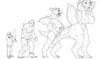 2015 absurd_res anthro base_one_layout basic_sequence blackshirtboy body_size_growth bottomwear breast_growth breasts butt butt_expansion clothing dragon dragon_(shrek) dreamworks expansion female footwear four_frame_image four_frame_sequence gender_transformation growth hair hi_res holding_object holding_potion human human_to_anthro linear_sequence looking_down male mammal membrane_(anatomy) membranous_wings monochrome mtf_transformation mythological_creature mythological_scalie mythology nipples nude one_row_layout pants potion scalie sequence shirt shoes short_hair shrek_(series) simple_background size_transformation solo species_transformation standing tail tail_growth tf_into_fictional_character topwear torn_clothing transformation transformation_sequence white_background wing_growth wings