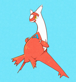 3_claws blue_background blue_markings claws female feral floating markings midair multicolored_body open_mouth open_smile pattern_background red_body red_wings simple_background smile solo two_tone_body white_body white_claws white_ears wings yellow_eyes momensarada nintendo pokemon generation_3_pokemon latias legendary_pokemon pokemon_(species) 2022 absurd_res colored hi_res