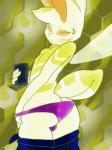 anthro bulge butt cellphone clothed clothing electronics femboy holding_object holding_phone honeycomb looking_at_viewer looking_back male mirror_selfie orange_eyes phone rear_view selfie solo topless underwear daniel_goldcoin prince_bee arthropod bee hymenopteran insect 2016