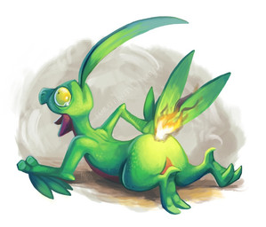ambiguous_gender bodily_fluids burning butt butt_on_fire fire hand_on_butt leaf leaf_tail open_mouth pain panicking solo tail tears tongue twarda8 nintendo pokemon generation_3_pokemon grovyle pokemon_(species) archived_source digital_media_(artwork) digital_painting_(artwork) painting_(artwork) shaded