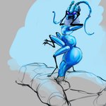 6_legs antennae_(anatomy) arthropod_abdomen arthropod_abdomen_genitalia arthropod_abdomen_penetration arthropod_abdomen_pussy bestiality blue_body blue_skin cowgirl_position duo faceless_character faceless_human faceless_male female female_on_human female_penetrated feral feral_penetrated from_front_position genitals human_on_feral human_penetrating insectophilia interspecies larger_male male male/female male_on_feral male_penetrating male_penetrating_female male_penetrating_feral mandibles nude on_bottom on_top penetration pussy sex size_difference smaller_female vaginal vaginal_penetration meandraco alien arthropod human insect mammal 1:1 hi_res