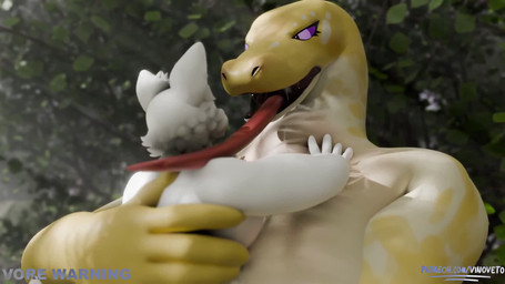 after_vore anthro apode areola audible_swallowing belly belly_expansion big_belly big_breasts bodily_fluids breast_expansion breasts death digestion dominant dominant_female duo expansion female female_pred genitals growth huge_belly huge_breasts larger_female legless long_tongue male male/female male_prey mouth_shot neck_bulge nipples nude open_mouth oral_vore overweight overweight_female rumbling_stomach saliva saliva_string serpentine size_difference slightly_chubby smaller_male submissive submissive_male tail tongue vore weight_gain vinoveto melon_(vinoveto) ych_(character) burmese_python canid canine draconcopode mammal naga python reptile scalie snake 16:9 3d_(artwork) 3d_animation animated digital_media_(artwork) hi_res sound webm widescreen