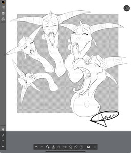 bodily_fluids drooling eyes_closed female feral growth half-closed_eyes implied_orgasm long_neck long_tongue narrowed_eyes open_mouth saliva scale_growth scales sharp_teeth snout snout_growth solo teeth tongue tongue_out transformation repress_n_peace 20th_century_fox bartok_the_magnificent mythology ludmilla_(bartok) dragon human mammal mythological_creature mythological_scalie scalie greyscale headshot_portrait hi_res monochrome portrait signature
