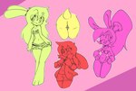 anthro bottomwear breasts butt clothed clothing cosplay ear_piercing female genitals hair jacket long_ears long_hair looking_at_viewer open_mouth pants piercing ponytail pussy simple_background smile solo standing topwear nova_rain brand_new_animal shantae_(series) studio_trigger urusei_yatsura wayforward lum_(urusei_yatsura) michiru_kagemori noozy shantae lagomorph leporid mammal rabbit 2022 absurd_res digital_media_(artwork) hi_res multiple_images