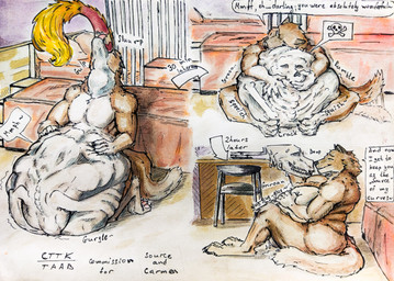 anthro bed belly bone bone_imprints boop curvy_figure digestion duo furniture imprint imprints lying male male/male nude overweight pencil samesize shadedwatercolor skull speech_bubble struggling vore weight_gain anxiousboar bat_dragon canid canine hybrid mammal mustelid musteline stoat true_musteline weasel absurd_res colored comic gouache_(artwork) hi_res line_art painting_(artwork) sequence sketch traditional_media_(artwork) traditional_painting_(artwork)
