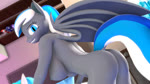 anthro areola bouncing_breasts breasts butt_jiggle female jiggling looking_at_viewer membrane_(anatomy) membranous_wings nipples nude pupils slit_pupils solo wings anthroponiessfm hasbro my_little_pony diamond_azure fan_character bat_pony equid mammal 3d_(artwork) animated digital_media_(artwork) no_sound short_playtime webm