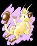 anthro assimilation clothing erection genitals glistening inflatable latex male penis solo suit kaittycat nintendo pokemon animate_inanimate generation_1_pokemon living_inflatable meowth pokemon_(species) living_(disambiguation) hi_res