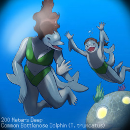 anthro bikini brown_hair bubble clothing duo female gesture hair male swimwear text two-piece_swimsuit underwater underwater_scenery underwater_view water waving waving_at_viewer young young_anthro fluffyyutyrannus anthozoan bottlenose_dolphin cetacean cnidarian coral dolphin mammal marine oceanic_dolphin toothed_whale 1:1 absurd_res hi_res tagme mother_(lore) mother_and_child_(lore) mother_and_son_(lore) parent_(lore) parent_and_child_(lore) parent_and_son_(lore) son_(lore)