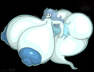 areola big_areola big_breasts big_butt big_nipples black_background black_eyes blue_areola blue_nipples breasts butt clothing dress female female_humanoid grey_hair hair huge_breasts huge_butt huge_hips huge_thighs hyper hyper_breasts hyper_butt hyper_hips hyper_thighs mostly_nude nipples not_furry simple_background solo thick_thighs white_body wide_hips stemingbunbun spooky's_jump_scare_mansion spooky_(sjm) ghost humanoid spirit 2025 absurd_res digital_media_(artwork) hi_res