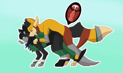 all_fours bodily_fluids bound cervical_contact cum cum_in_uterus cum_in_vagina cum_inside cutaway duo female feral feral_on_feral gag gagged genital_fluids genitals green_eyes horn internal internal_vaginal knot knotting looking_back male male/female muzzle_(object) muzzled penetration penile penile_penetration penis penis_in_vagina restrained tail uterus vaginal vaginal_penetration vein veiny_penis unknown_artist canid canine fox mammal unknown_species absurd_res hi_res