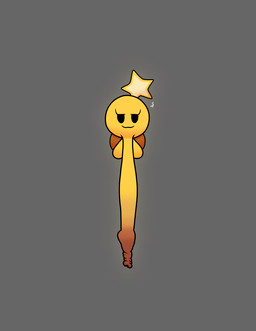 big_penis genitals huge_penis hyper hyper_foreskin hyper_genitalia hyper_penis long_penis male orb penis simple_background smug solo panvino mario_and_luigi_(series) mario_bros nintendo starlow waddling_head absurd_res hi_res