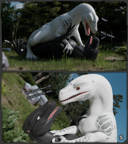 ambiguous/ambiguous ambiguous_feral ambiguous_gender angry dialogue feral flirting imminent_sex outside page_number plant rock tree thatman jinnoaka_(modeler) blender_(copyright) forest_fun_(thatman) x_(thatman_23) xaria_(thatman_23) dinosaur interceptor prehistoric_species reptile scalie 3d_(artwork) blender_(artwork) blender_cycles_(artwork) comic digital_media_(artwork) hi_res female_(lore) male_(lore)