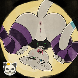 anthro anus breasts butt butt_focus clothing female fur genitals grey_body grey_fur hoodie legwear semi-anthro simulated_traditional_(artwork) solo spread_legs spreading tail thigh_highs topwear vulva kingkuraselache nintendo pokemon yuki_(side_b) generation_1_pokemon legendary_pokemon mew_(pokemon) pokemon_(species) 1:1 digital_media_(artwork) digital_painting_(artwork) digital_watercolor_(artwork) line_art painting_(artwork) watercolor_(artwork)