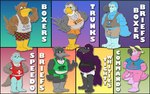 anthro barefoot beak black_beak black_clothing black_shirt black_tank_top black_topwear blue_beak blue_clothing blue_eyes blue_shirt blue_t-shirt blue_topwear bottomless boxer_briefs boxers_(clothing) briefs brown_eyes checkered_boxers clothed clothing eyewear feet genitals gesture glasses green_boxers green_briefs green_clothing green_eyes green_shirt green_tank_top green_topwear green_underwear grey_beak grey_boxer_briefs grey_clothing grey_shirt grey_tank_top grey_topwear grey_underwear group hand_behind_head hand_gesture hat headgear headwear humanoid_genitalia humanoid_penis male orange_beak orange_clothing orange_shirt orange_tank_top orange_topwear orange_trunks orange_underwear pantsless pantsless_male penis pink_beak pink_penis red_boxers red_clothing red_shirt red_speedo red_swimwear red_tank_top red_topwear red_underwear shirt smile speedo sunglasses swimming_trunks swimwear t-shirt tank_top thumbs_up tighty_whities topwear underwear white_briefs white_clothing white_shirt white_tank_top white_topwear white_underwear yellow_beak yellow_sclera brucebadger hooters archie_(brucebadger) gavin_tremolo gripp_corvid jacques_(brucebadger) raphus_(brucebadger) rosie_(brucebadger) sonny_(brucebadger) avian bird blue-footed_booby booby_(bird) brown_pelican columbid common_loon corvid corvus_(genus) dodo flamingo great_grey_owl oscine owl passerine pelecaniform pelican raven recently_extinct_species strix_(genus) sulid true_owl 16:10 hi_res widescreen