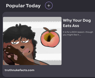 anthro bodily_fluids brown_body floppy_ears food fruit humor male peach_(fruit) plant saliva simple_background smug smug_face solo stewiehad beagle canid canine canis domestic_dog hunting_dog mammal scent_hound meme