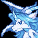ambiguous_form ambiguous_gender blue_eyes blue_hair hair horn solo mythology qinghan dragon mythological_creature mythological_scalie scalie animated digital_media_(artwork) low_res pixel_(artwork) thumbnail female_(lore)