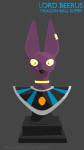 collar piercing ring sculpt sculpture dragon_ball dragon_ball_super beerus mammal mustelid otter 3d_(artwork) 3d_animation 9:16 animated digital_media_(artwork) short_playtime turntable_(animation)