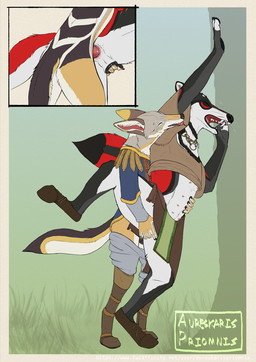 anal anal_knotting anal_penetration anatomically_correct anatomically_correct_genitalia anatomically_correct_penis anatomically_correct_vulva animal_genitalia animal_vulva anthro anthro_on_anthro anthro_penetrated anthro_penetrating anthro_penetrating_anthro black_body black_fur bodily_fluids boots bottomwear brown_body brown_fur canine_genitalia canine_nipples canine_nose canine_vulva chain clothed clothed_anthro clothed_female clothed_male clothed_sex clothing clothing_lift cum cum_in_ass cum_inside dark_body dark_fur digitigrade_footwear duo fangs fangs_bared female female_penetrated fingering fingering_partner footwear forest_background forest_sex fur furgonomic_footwear furgonomics genital_fluids genitals grey_body grey_fur knotting larger_female looking_pleasured male male/female male_penetrating male_penetrating_female multi_nipple multiple_penetration nipples open_mouth penetration penile penile_penetration penis penis_in_ass raised_bottomwear raised_clothing raised_skirt reach_around red_body red_fur semi-anthro sex shirt shirt_lift shoes shoes_on size_difference skirt smaller_male tan_body tan_fur teats teeth teeth_showing topwear tribal tunic tunic_lift vaginal vaginal_fingering vulva yellow_body yellow_fur aureskarispriomnis aureskaris_(aureskaris) keda_(yipsky) canid canine canis coyote hybrid jackal mammal wolf hi_res