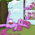 blush cloud cutie_mark drinking drunk duo female feral green_eyes hair horn long_hair outside pink_body pink_hair plant purple_body purple_hair red_eyes short_hair sky substance_intoxication tail tree wood starlight_spark friendship_is_magic hasbro my_little_pony mythology berry_pinch_(mlp) berry_punch_(mlp) earth_pony equid equine horse mammal mythological_creature mythological_equine pony unicorn 1:1 comic digital_media_(artwork) daughter_(lore) mother_(lore) mother_and_child_(lore) mother_and_daughter_(lore) parent_(lore) parent_and_child_(lore) parent_and_daughter_(lore)