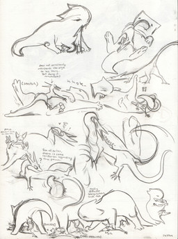 3_toes ambiguous_gender animal_genitalia animal_penis attempted_penetration bedroom_eyes big_eyes blush bodily_fluids butt cetacean_genitalia cetacean_penis claws cloaca cloacal cloacal_penetration cum cum_in_cloaca cum_inside cumshot digitigrade duo ejaculation erection exclamation_point eyes_closed face_on_crotch feet female feral feral_on_feral from_behind_position fur genital_fluids genital_slit genitals hairless heart_symbol hug long_body long_ears long_tail love lying lying_on_another male male/female mounting mouth_closed narrowed_eyes noseless on_back open_mouth opposable_toe paws penetration penile penile_penetration penis penis_in_pouch penis_tip pouch_(anatomy) pouch_penetration precum prehensile_penis prehensile_tail pressed_against question_mark raised_leg rubbing scent_glands scent_marking seductive sex simple_face size_difference small_eyes smile stretching tail tail_around_leg tail_around_penis tail_fetish tail_on_face tail_play tapering_penis toes tongue tongue_out whiskers jacqal caden_(jacqal) stygg_(jacqal) mammal marsupial 2024 absurd_res graphite_(artwork) hi_res sequence sketch sketch_page traditional_media_(artwork)