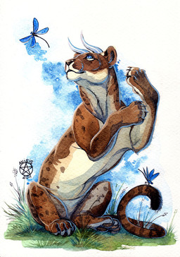 2011 anisis blue_eyes claws feline feral grass mammal paws sitting traditional_media_(artwork)
Rating: Safe
Score: 1
User: Millcore
Date: June 20, 2018 2011 anisis blue_eyes claws feline feral grass mammal paws sitting traditional_media_(artwork)
Rating: Safe
Score: 1
User: Millcore
Date: June 20, 2018