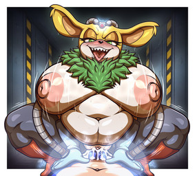 anthro areola bedroom_eyes belly big_areola big_breasts big_clitoris big_nipples blush bodily_fluids boots breasts chest_fur chest_tuft clitoris clothing cowgirl_position crouching cum cum_in_vagina cum_inside cum_overflow dominant dominant_female electricity electrostimulation fangs female footwear from_front_position fur genital_fluids genitals gloves handwear huge_breasts laboratory looking_pleasured makeup male male/female mascara narrowed_eyes nipples obese obese_female on_bottom on_top overweight overweight_female penetration seductive sex sharp_teeth shoes shortstack slightly_chubby slightly_chubby_female straddling sweat teasing teeth tongue tongue_out tuft vaginal vaginal_fluids vaginal_penetration vulva dhx2kartz archie_comics eggman_empire sega sonic_the_hedgehog_(archie) sonic_the_hedgehog_(comics) sonic_the_hedgehog_(series) sonic_the_hedgehog thunderbolt_the_chinchilla chinchilla chinchillid eulipotyphlan hedgehog mammal rodent hi_res