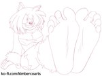 5_fingers 5_toes anthro barefoot biped breasts cleavage clothed clothing feet female fingers foot_focus fur hair hair_over_eye humanoid_feet plantigrade simple_background sitting smile soles solo teeth toes torn_clothing white_background kimberco sega sonic_the_hedgehog_(series) amy_rose amy_rose_the_werehog eulipotyphlan mammal werecreature wereeulipotyphlan werehog 2021 hi_res