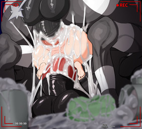 anal animal_genitalia animal_penis anus balls barefoot bestiality big_anus big_balls big_butt big_penis black_body black_fur bodily_fluids bucket butt camera_view clothing container cum cum_everywhere cum_in_ass cum_in_bucket cum_in_container cum_in_vagina cum_inside double_penetration equine_genitalia equine_penis feet female feral fur genital_fluids genitals green_clothing green_hat green_headwear hat headgear headwear huge_anus huge_balls huge_butt huge_penetration huge_penis human_on_feral hyper hyper_balls hyper_genitalia hyper_penis interspecies male male/female messy multicolored_body multicolored_fur penetration penis pokephilia recording recording_video ridiculous_fit sex size_difference two_tone_body two_tone_fur vaginal white_body white_fur fake_face_(artist) nintendo pokemon bianca_(pokemon) equid equine generation_5_pokemon human mammal pokemon_(species) zebstrika absurd_res hi_res