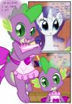 absurd_res apron blue_eyes bowl comic cub dialog dragon english_text equine fangs female feral friendship_is_magic fur green_eyes hair hi_res horn male mammal my_little_pony open_mouth purple_hair purple_scales pyruvate rarity_(mlp) slit_pupils spike_(mlp) text tongue unicorn white_fur young
Rating: Safe
Score: 5
User: Jatix
Date: April 16, 2014