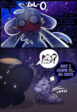 bodily_fluids bodily_fluids_drip ear_markings ear_tuft ears_down fur grey_body grey_fur grey_hair hair inner_ear_fluff male male/male pivoted_ears text tuft vore_implied halfpricesouls nintendo pokemon cappucinno_(halfpricesouls) generation_3_pokemon generation_5_pokemon mawile minccino pokemon_(species) absurd_res comic english_text hi_res