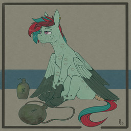 bite_mark bodily_fluids canteen ear_piercing ear_ring feathered_wings feathers feral fetlocks freckled_face freckles genital_fluids hair male multicolored_hair piercing ring_piercing simple_background solo tail tail_coil vaginal_fluids vaginal_fluids_on_face wings stray_prey hasbro my_little_pony mythology fan_character lush_crush equid equine horse mammal mythological_creature mythological_equine pegasus pony 1:1 2026 digital_drawing_(artwork) digital_media_(artwork) hi_res