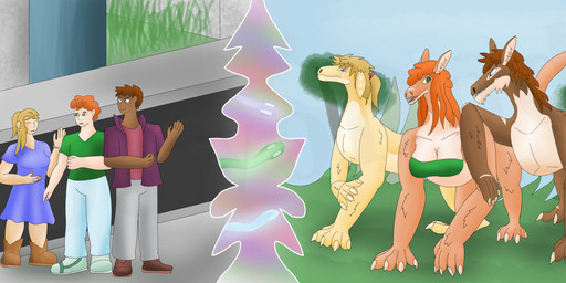 blonde_hair blue_eyes breasts brown_body brown_fur busty_feral crossgender embarrassed female feral ftm_transformation fur gender_transformation green_eyes growth hair humanoid_hands male mtf_crossgender mtf_transformation post-apocalyptic quadruped reality_shift red_body red_fur red_hair shy transformation unusual_anatomy yellow_body yellow_fur dewodude the_changing marlow/marley_(dewodude) fourbeast human mammal posthuman hi_res
