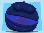 anthro belly belly_expansion big_belly big_breasts blue_eyes blueberry_inflation body_inflation bottomwear breasts clothed clothing expansion eyelashes female hair horn huge_belly huge_breasts hyper hyper_belly hyper_breasts hyper_inflation immobile inflation inflation_fetish onomatopoeia purple_hair solo sound_effects spherical_inflation text topwear tracksuit thaliaglacyswells friendship_is_magic hasbro my_little_pony rarity_(mlp) equid equine horse mammal 2024 digital_media_(artwork) english_text hi_res