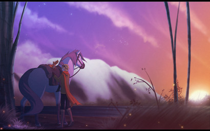 ambient_silhouette black_bars clothed clothing day feral group hooves mount outside riding silhouette sky standing sun trio sinistereternity mythology ambient_bird ambient_flier avian bird dragon equid equine horse human mammal mythological_creature mythological_scalie scalie 16:10 2012 digital_media_(artwork) widescreen