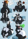 anthro autofellatio balls belly belly_grind big_balls big_belly big_penis blush bodily_fluids burping cock_vore cum cum_in_mouth cum_inflation cum_inside dialogue digestion drinking drinking_cum duo genital_fluids genital_piercing genitals horn huge_penis humping_belly hyper hyper_genitalia hyper_penis inflation male male/male masturbation nervous_smile oral oral_masturbation penile penile_masturbation penis penis_piercing piercing teasing vore bluutheferret mythology amon_(bluetheferret) bat bovid caprine dragon goat hybrid mammal mythological_creature mythological_scalie scalie comic hi_res