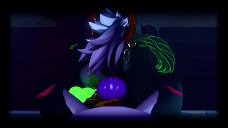 animal_genitalia animal_penis anthro black_body black_fur breasts canine_genitalia canine_penis claws duo ear_piercing equine_genitalia equine_penis erection facial_piercing fellatio first_person_view flared_penis fur genitals glowing glowing_eyes glowing_genitalia glowing_penis grab_behind_knot green_penis gynomorph gynomorph/male hair intersex intersex/male knot knotted_penis looking_at_viewer male male_penetrating male_pov masturbation nose_piercing nose_ring nude oral oral_penetration penetrating_pov penetration penile penis piercing ring_piercing sex sound_effects tail tail_motion tailwag throbbing throbbing_penis white_body white_fur white_hair vaqueroserg alberarts_(modeler) alusia zypher_(zypherthewolf) hyena hyenid_(species) mammal vulper 16:9 3d_(artwork) 3d_animation animated blender_(artwork) blender_eevee_(artwork) digital_media_(artwork) hi_res short_playtime sound video widescreen
