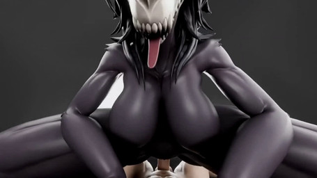 anthro big_breasts breasts cowgirl_position duo female female_penetrated first_person_view from_front_position genitals grey_background huge_breasts human_pov humanoid_genitalia humanoid_penis looking_at_viewer male male/female male_penetrating male_penetrating_female male_pov nude on_bottom on_top penetration penile penile_penetration penis penis_in_vagina sex simple_background tongue tongue_out vaginal vaginal_penetration sejoo scp_foundation scp-1471-a scp-1471-a_(da.nilkaz) canid canine human mammal 16:9 3d_(artwork) 3d_animation animated digital_media_(artwork) short_playtime sound webm widescreen