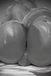 anthro anus balls bodily_fluids butt butt_focus cum fur genital_fluids genitals glistening glistening_butt male perineum solo tail zex ambiguous_species digital_media_(artwork) digital_painting_(artwork) greyscale hi_res monochrome