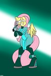 anthro female gun handgun holding_object holding_weapon ranged_weapon scared solo weapon wings zero_suit mysteryfanboy91 friendship_is_magic hasbro metroid my_little_pony mythology nintendo fluttershy_(mlp) equid equine mammal mythological_creature mythological_equine pegasus 2014 digital_media_(artwork) hi_res